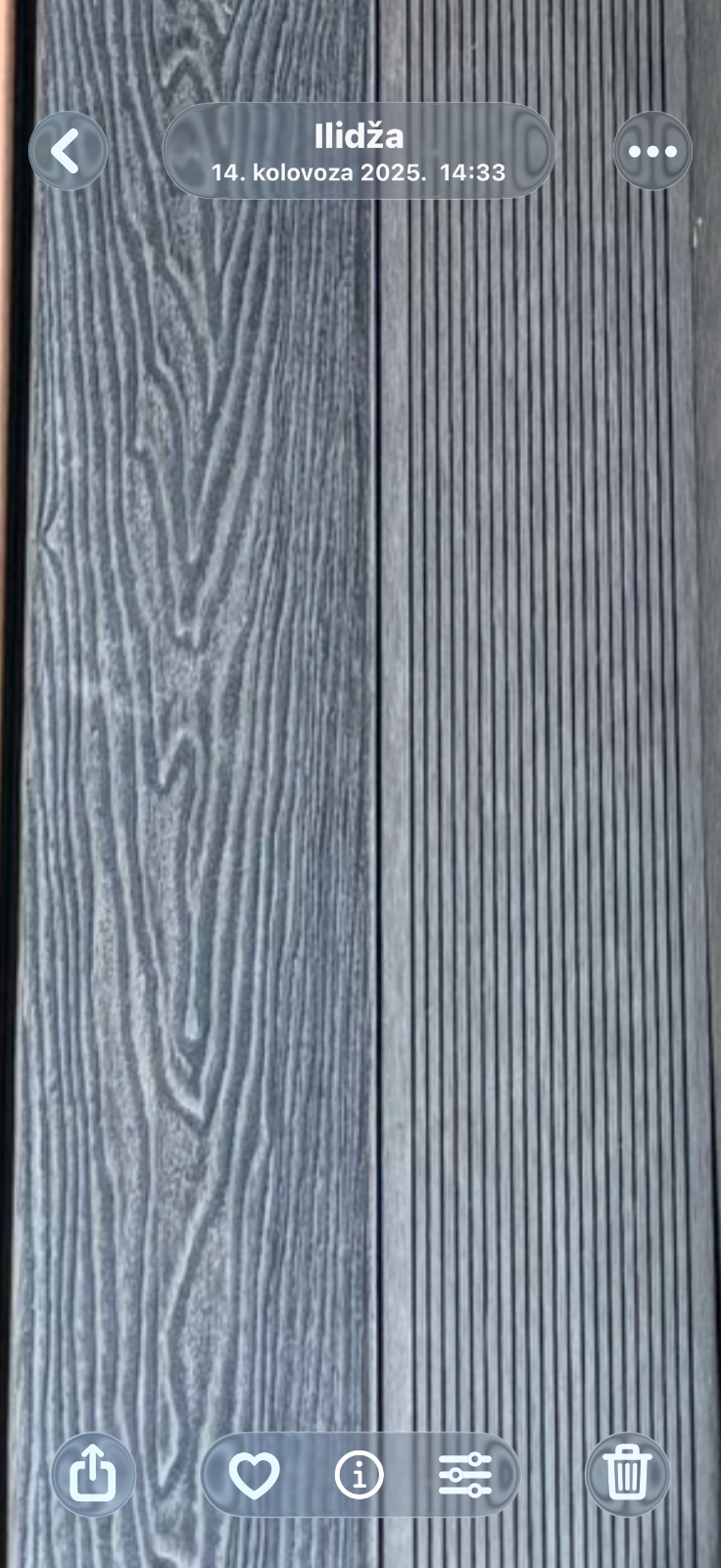 WPC Decking antracit siva/dark grey
